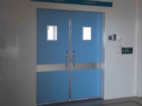 What is the price of a typical hospital door?