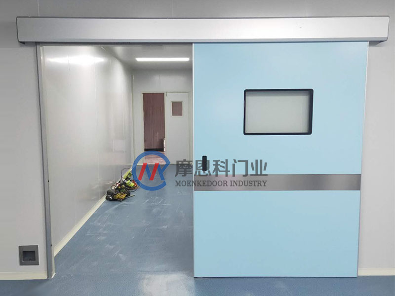 Electric airtight door for operating room