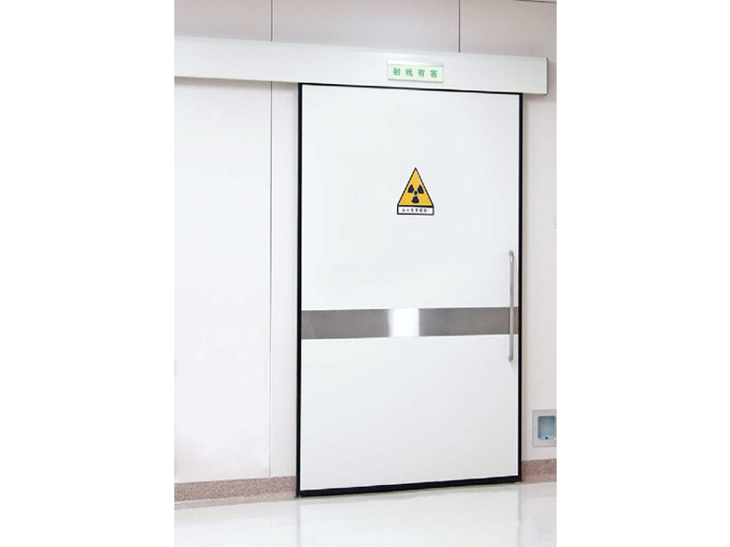 Heavy duty radiation resistant automatic door